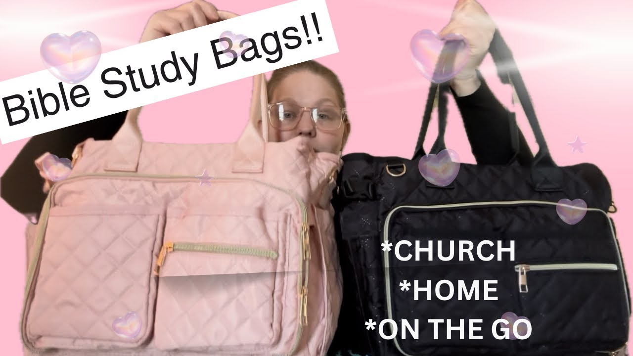 Новые сумки для изучения Библии! Идеально для церкви ⛪️ В комплекте обложка для Библии и материал...