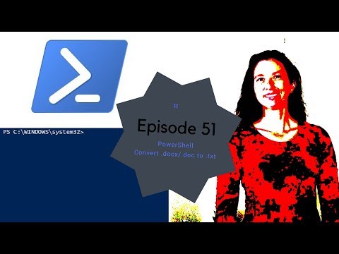 Episode 51-PowerShell to