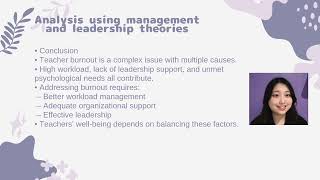 ESEB2033 ( MANAGEMENT AND LEADERSHIP IN EDUCATION ) - TEACHER WORKLOAD AND BURNOUT IN MALAYSIA