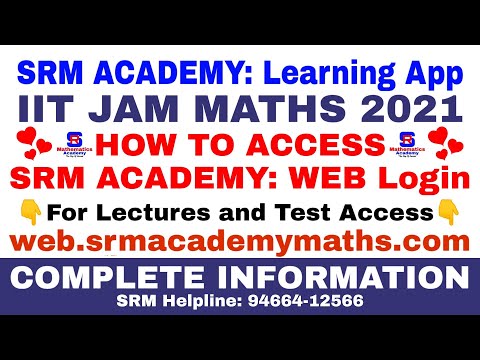 HOW TO ACCESS SRM ACADEMY Web Login and SRM ACADEMY: Learning App | COMPLETE INFORMATION