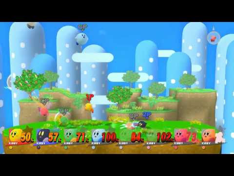 [スマブラＵ]フレンドと一緒に8人乱闘!(カービィ編)