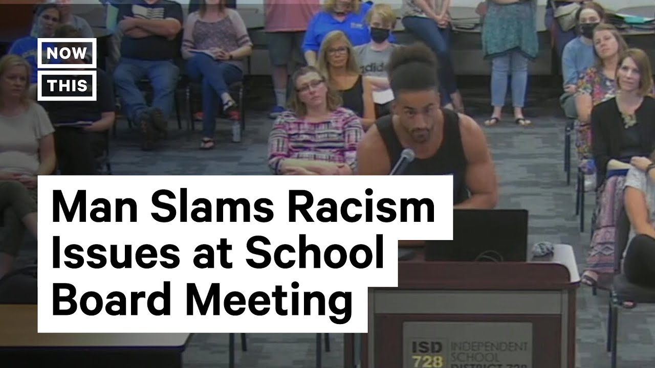 Man Slams School District For Not Standing Against Racism