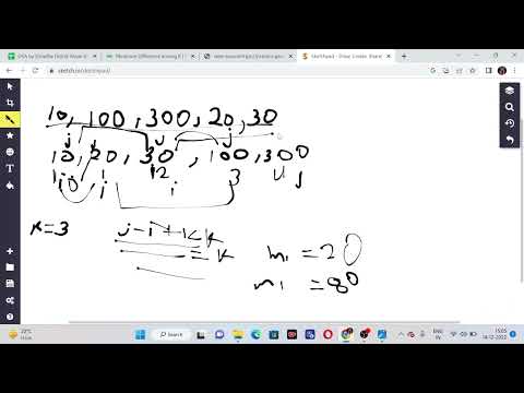 Minimum Difference among K || Shradha Didi & Aman Bhaiya dsa sheet ...