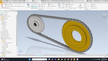How to Design a Sprocket & Chain CAD Model (Tutorial) - PART 1