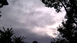 Time Lapse (1fps) Sunlight Through Clouds 16th October 2012