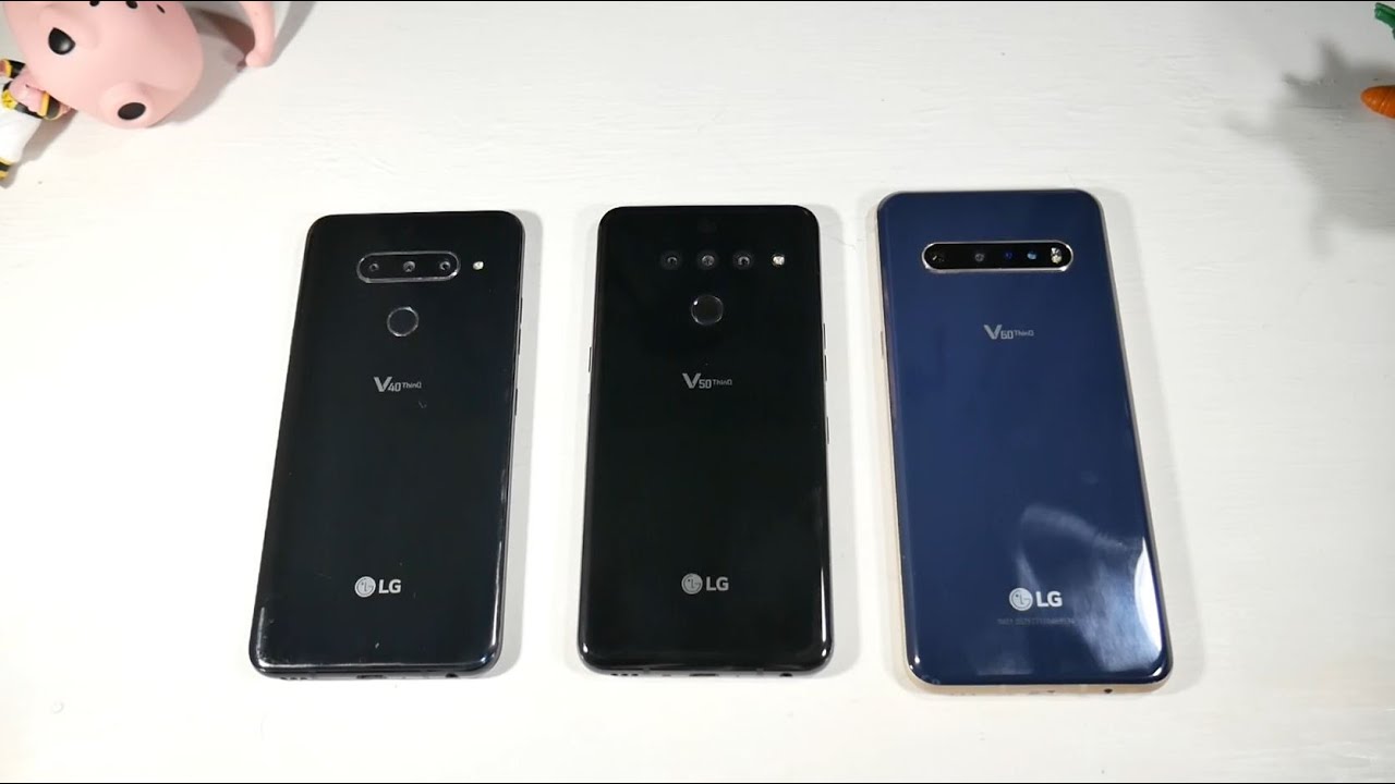 LG V40 VS LG V50 VS LG 60 Full Speed & Speaker Test! 2020-2021