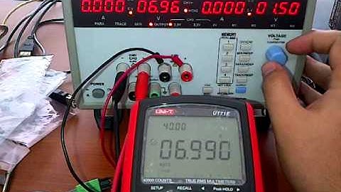 UT-71E - Screen refresh rate demo