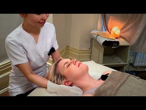 Japanese style Bridal-focused ‘seitai’ massage with facial and shoulder adjustments ASMR