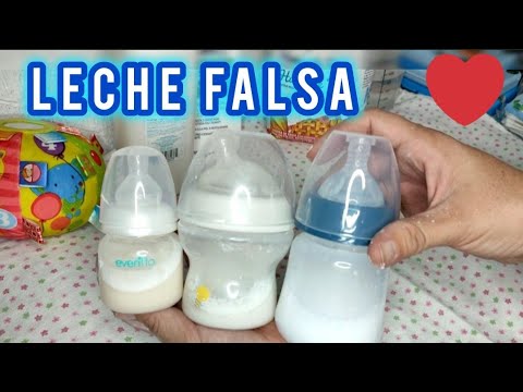 🍼 3 Ideas de LECHE FALSA para tus BEBES REBORN ️ - YouTube