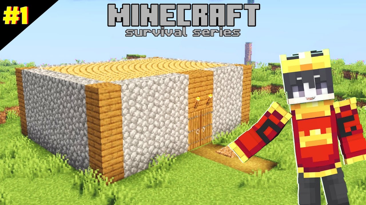 Our First House | Ep 1 | Minecraft - YouTube
