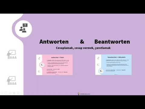 Almancada Yaygın Yapılan Hatalar: Antworten & Beantworten