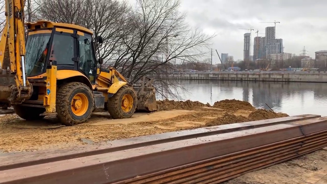 Погружение Шпунта Ларсена - YouTube