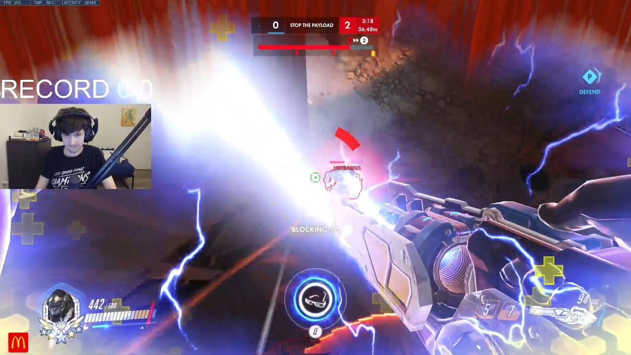 RANK 2! SUPER INSANE NANO WINSTON GAMEPLAY OVERWATCH SEASON 30 TOP 500