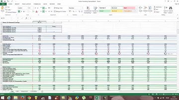 Free Excel Stock Spreadsheet - How to use