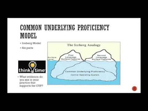 Cognitive Theories of Bilingualism and the Curriculum