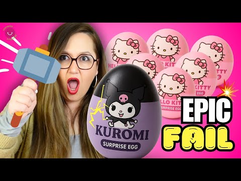 😱 I'M OPENING +30 HELLO KITTY SURPRISES 💥 SPOILER: Epic FAIL 🤣