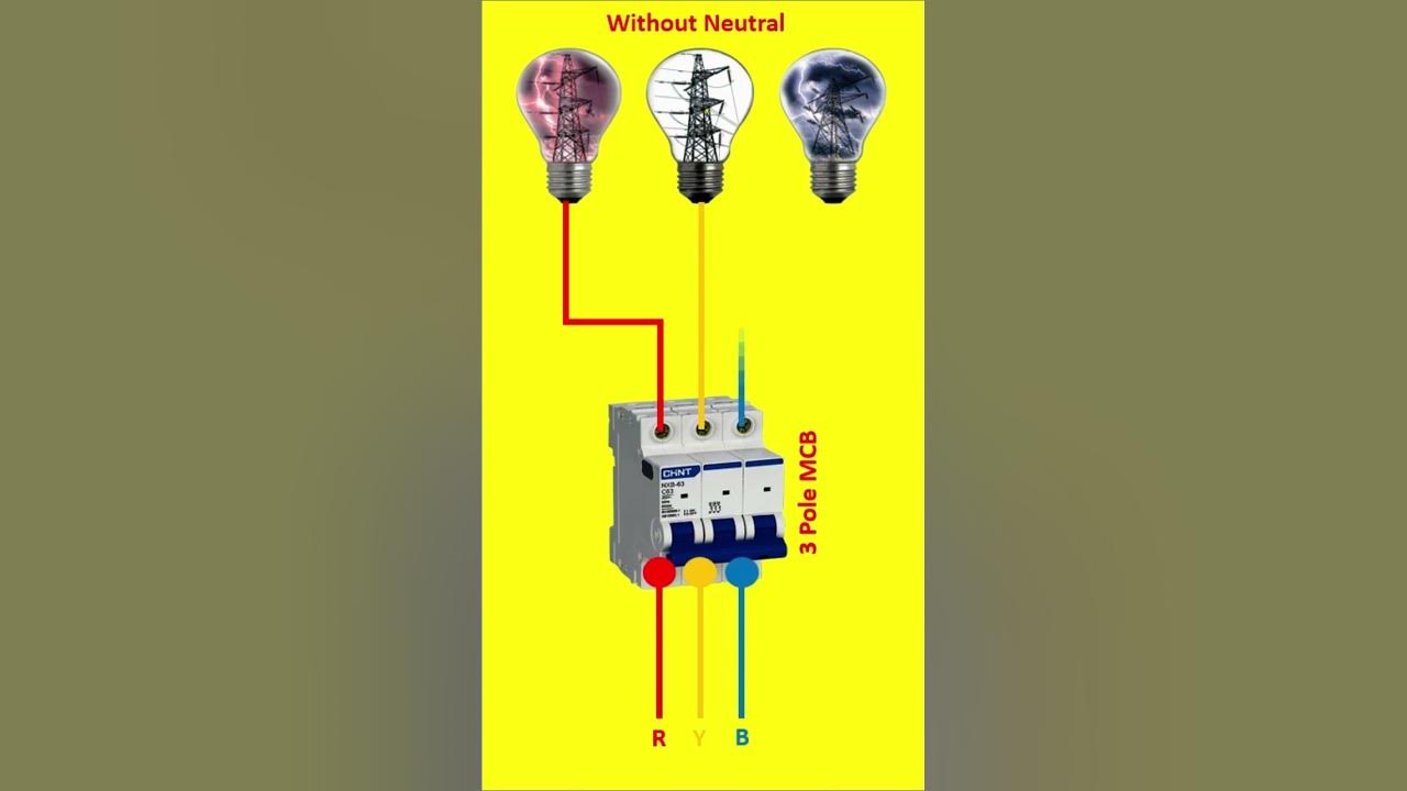 how to connect 220v light bulb without neutral shorts YouTube