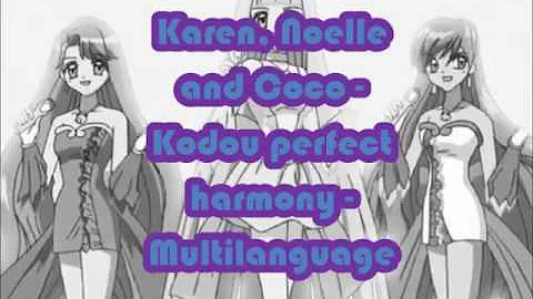 Mermaid Melody - Karen, Noelle and Coco - Kodou Pe...