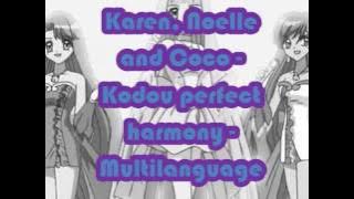 Mermaid Melody - Karen, Noelle and Coco - Kodou Perfect Harmony - Multilanguage