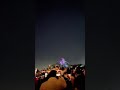 前の人が構えてたから、正面から花火上がるんだろうなーと思って構えてたら、まさかの結果だった笑
