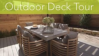 Deck Tour | HGTV Smart Home (2015) | HGTV