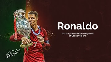 Ronaldo PowerPoint Template & Google Slides Theme
