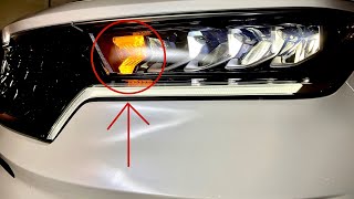 2021+ Kia Sorento: Front Turn Signal Bulb Replacement