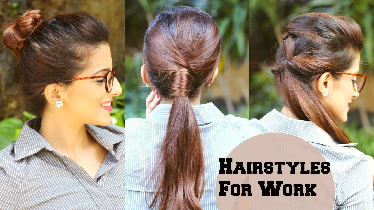 6 Easy Office Hairstyles For Long Hair