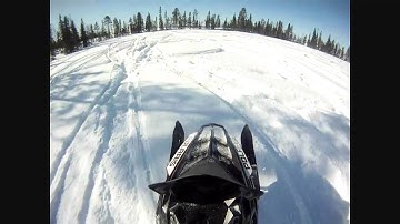 Polaris Pro RMK 800 155 2012. Test Ride.