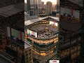 From Dirt to Dome! 🏟️ Epic Stadium Construction Timelapse | Day to Night Transformation  #shorts