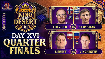 KOTD VI Quarterfinals | TheViper vs Sebastian | Liereyy vs Vinchester
