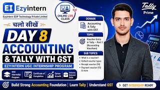 Day 8: Tally Practice Session – Solving Accounting Problems | EzyIntern UGC Internship Program