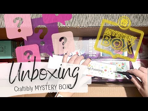 Craftibly Unboxing! Clearance Sale Diamond Art, Painting, Clay, Accessories  🤩 