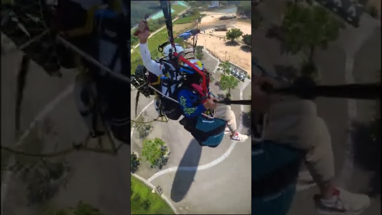 atlas plus paramotor frame use to tandem paramotor flight ,easy,confortable.