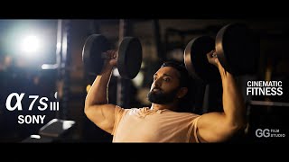 Cinematic GYM FITNESS VIDEO | Sony A7S III Footage | GG Film Studio | Nehru Sports Club screenshot 5