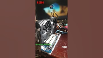 RX580  - Sometimes No Display problem Fixed
