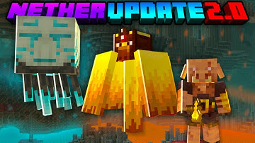 What if Minecraft Had a NETHER UPDATE 2.0? - New Mobs + Nether Overhaul