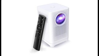 Witseer Portable LCD Video Projector, Native 1080P Full HD, (L1B (Basic Version))