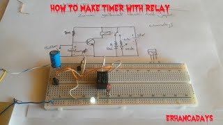 How To Make Ti̇mer Wi̇th Relay Zamanlayici Devre Nasil Yapilir