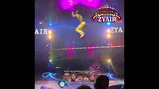 Slackline Acrobatics at circus Zyair #itsastakesything #shorts