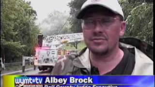 Severe storms down trees, block roads