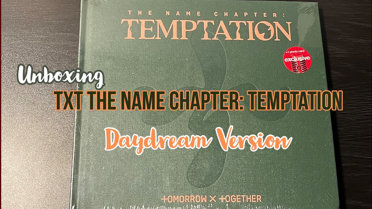 TXT TEMPTATION Daydream 4枚 Amazon.co.jp: TXT - [The Name Chapter