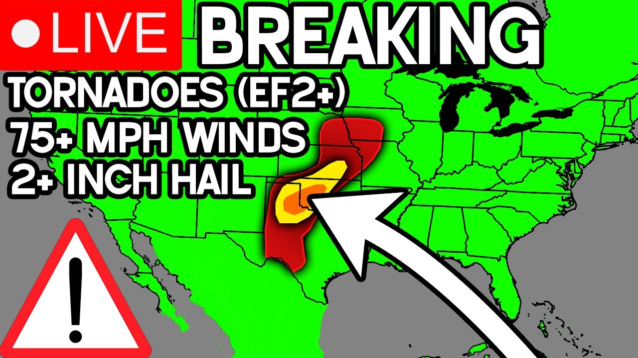 The Long Track Supercell Across Oklahoma That Produced Multiple Large ...