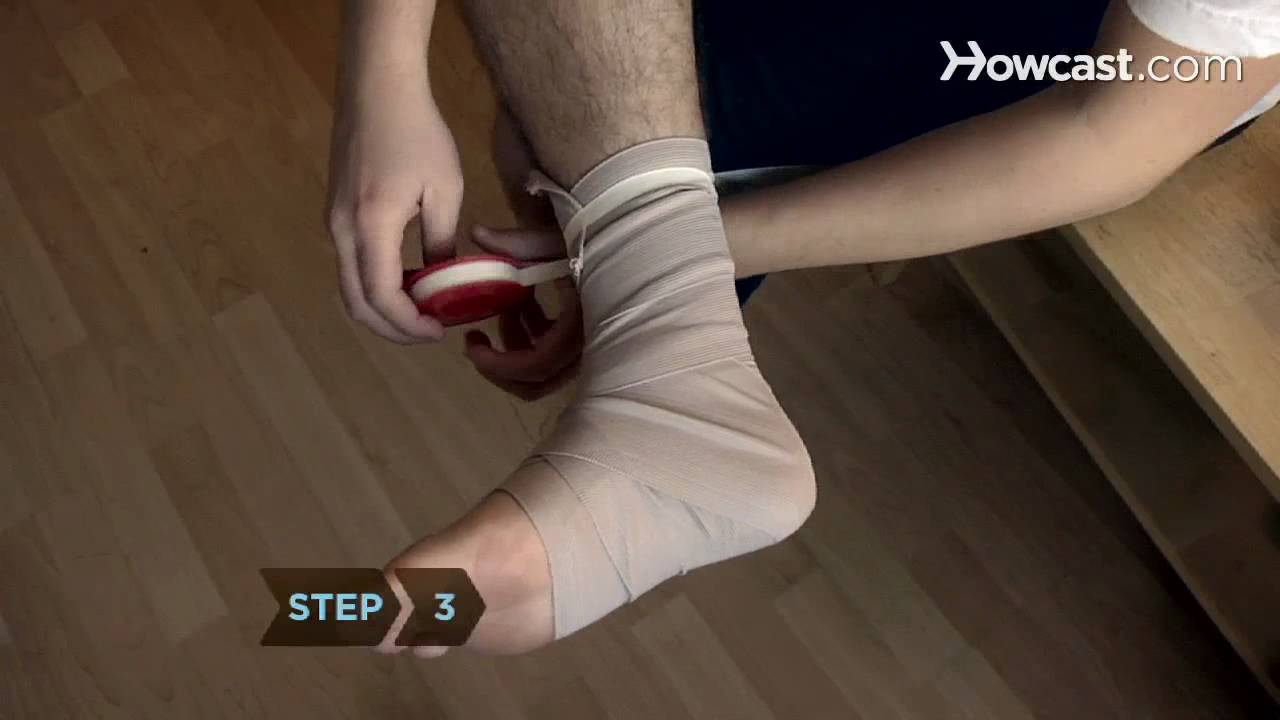 How to Tape an Ankle YouTube