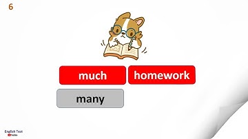 Much or Many Quiz for Kids