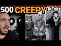 500 CREEPY TikToks found on the Internet 😈👽 #creepy #scary #creepyvideos