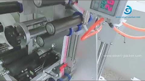 Automatic horizontal type oral bottle vial labeling machine with coder high speed bottle rolling lab