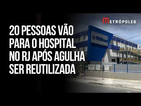 RJ: aluna repete agulha em feira de ciências e 20 buscam atendimento