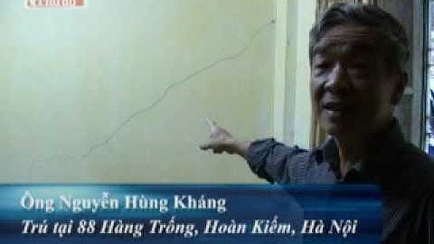 Nơm nớp sợ hãi vì lo nhà sập