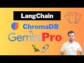 Gemini pro with langchain  chat with multiple documents using langchain chromadb and gemini pro